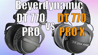 Beyerdynamic DT 770 PRO vs DT 770 PRO X Какие выбрать [upl. by Ardnassela]