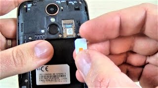 LG K10 2017  How to Insert SIM and Memory SD Card [upl. by Yasmeen516]