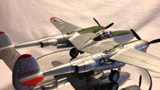 FRANKLIN MINT DIE CAST P38 LIGHTNING [upl. by Keever]