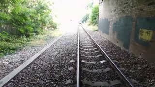 Drone Footage over EWR Flyover and Marston Vale line Between Bletchley and Fenny Stratford Station [upl. by Belford]