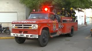 Salidas del móvil 2  Bomberos Voluntarios de Rojas [upl. by Silma]