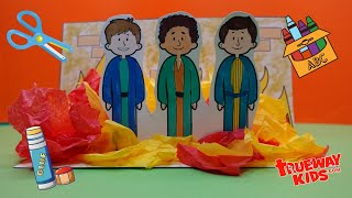 Shadrach Meshach and Abednego Bible craft for kids [upl. by Troyes362]