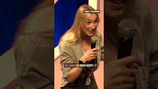 Kleber oder Party 🎉 Jacky Feldmann im Quatsch Comedy Club Berlin shorts [upl. by Lizabeth]