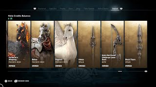 FINALLY Got The PEGASOS Mount  500 Orichalcum Ore Spent  Assassins Creed Odyssey [upl. by Hajidahk66]