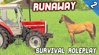 RUNAWAY  Survival Roleplay S3  Episode 2 [upl. by Sew]