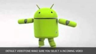 dancing android robotdefault video for muz videotonez video ringtone maker [upl. by Ardnasal41]