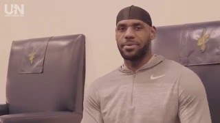 TROPHIESˢᴹ  LeBron James Before His Cavs Face the Hawks in Game 1 [upl. by Gerrald]