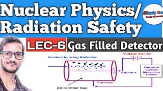 Gas Filled Detectors। Nuclear Detectors। Radiation Safety। Nuclear Physics Lec6। nuclearphysics [upl. by Itnahs565]