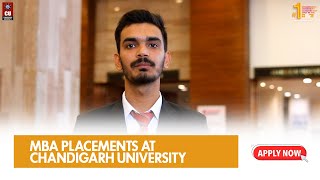 Chandigarh University MBA Placements  Admissions  Scholarships  Patents  CUCET 2024 [upl. by Ziegler911]