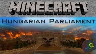 The Hungarian Parliament in Minecraft  Cinematic [upl. by Oniliuqnart]