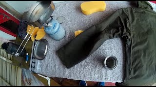 How to rewax a Barbour Jacket [upl. by Aekim]