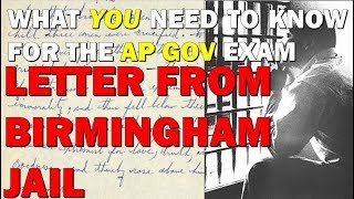 Document 8 Letter from Birmingham Jail AP Government [upl. by Laud585]