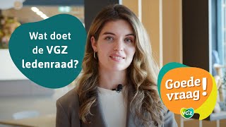 Wat doet de VGZ ledenraad [upl. by Kerrison]