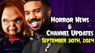 CHUCKY canceled Terrifier 4 Announced and More  Horror News amp Channel Updates [upl. by Helprin]