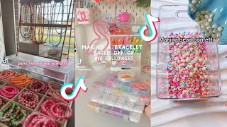 ✨🌸 Clay Bead Bracelet TikTok Compilation 🌸✨ 1  Bracelet Making TicToks [upl. by Boarer841]