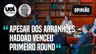 Lula e regra fiscal Haddad vence o 1º round do conflito mas luta está só começando diz Josias [upl. by Ivanah]