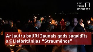 Lielbritānijas latvieši sagaida Jauno gadu “Straumēnos” [upl. by Claude]