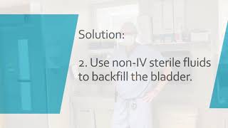 Cystoscopy and the IV Fluid Shortage Fluid Conservation During Bladder Distention [upl. by Oberon]