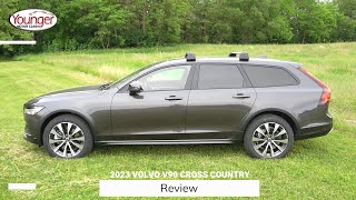 2023 Volvo V90 Cross Country Review  Volvos Luxury Wagon from Sweden [upl. by Secrest]