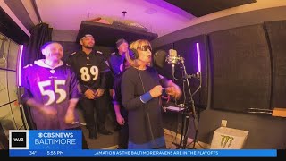 Dundalk rappers create rap for Baltimore Ravens ahead of playoffs [upl. by Lorrimor]