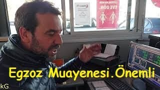 Egzoz muayenesine gitmeden izleyin Önemli [upl. by Briny]