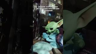 Baby Yoda annesiyle tartıştıktan sonra 🤔  Baby Yoda babyyoda [upl. by Bonnie]