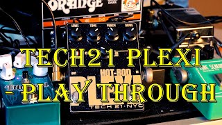 Tech21 Plexi Pedal Demo [upl. by Atiuqcir]