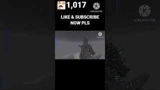 Godzilla Minus One Atomic Breath In Minecraft Bedrock shorts [upl. by Naharba529]