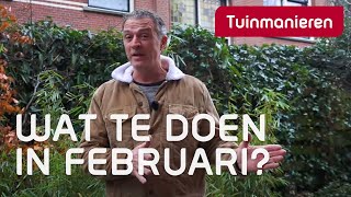 Wat te doen begin februari in de tuin  compilatie  Tuinmanieren [upl. by Raseda]