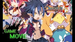 Disgaea 5 Complete  Game Movie  1080p 60fps HD Nintendo Switch [upl. by Lekkim491]