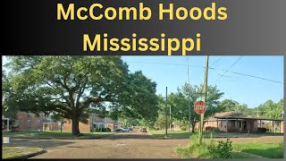 Hoods in McComb MS  Dash Cam Driving Tour Mississippi 4K [upl. by Nnasor]