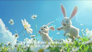 Hop Little Bunnies Hop Hop Hop  Fun Kids Song  Nursery Rhymes amp Baby Songs [upl. by Kilby113]