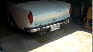 1967 Sunbeam Alpine StartUp [upl. by Ravo]