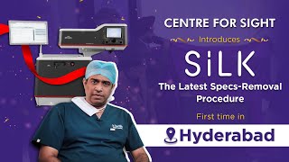 Centre For Sight Introduces Latest SpecsRemoval SILK Surgery in Hyderabad [upl. by Casimir768]