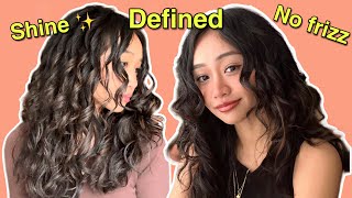 The BEST Wavy Haircare Routine For Frizzy Hair [upl. by Ahseim]