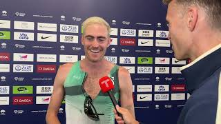 OLIVER HOARE MILE WIN  London Diamond League 2024 [upl. by Efi]