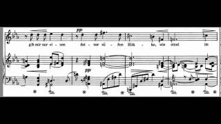 Allerseelen Accompaniment Strauss High key Eb [upl. by Marrilee]