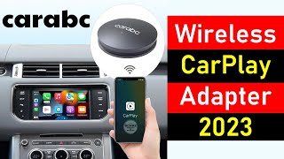 Wireless CarPlay Adapter 🌟 CARabc 🌟 UNBOXING REVIEW [upl. by Dnomso516]