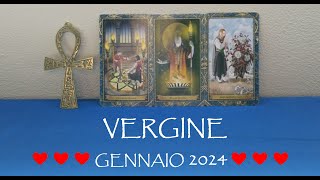 VERGINE 💖 Amore e affetti GENNAIO 2024 [upl. by Arim]