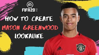 How to Create Mason Greenwood  FIFA 20 Lookalike for Pro Clubs [upl. by Plusch]