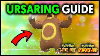 HOW TO GET URSARING ON POKEMON SCARLET AND VIOLET [upl. by Goulet]