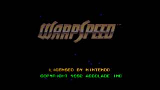 SNES WarpSpeed  Main Menu [upl. by Fiora361]