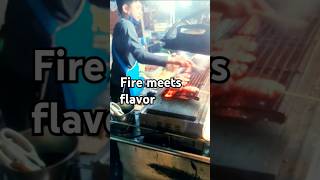 Fire Meets Flavor🔥🍢 BBQ NightMarket StreetFood ThailandEats BBQDelights FoodLovers shorts [upl. by Mistrot]