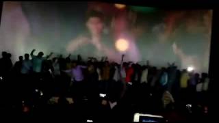 Zingat Song Sairat fans dancing crowd in theatre Kolhapur India [upl. by Ailime]