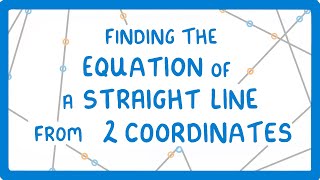 Finding the Equation of a Line  Maths GCSE [upl. by Kwan]