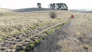 NSWGR Trikes  Wickham 526 heading back to Crookwell Station [upl. by Suelo587]