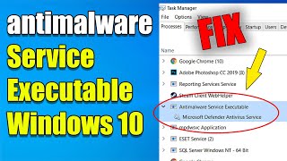 How to Stop Antimalware Service Executable from Using CPU [upl. by Krilov]