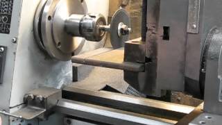 Cut hard steel with a lathe  and do it accurately [upl. by Intisar]