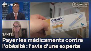 Projet pilote pour rembourser l’Ozempic au Québec  entrevue avec une experte [upl. by Nylirehs]