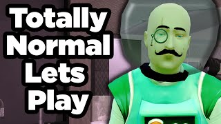 Totally normal Sims 4 Lets play here  Nothing to see 4 [upl. by Eelram]